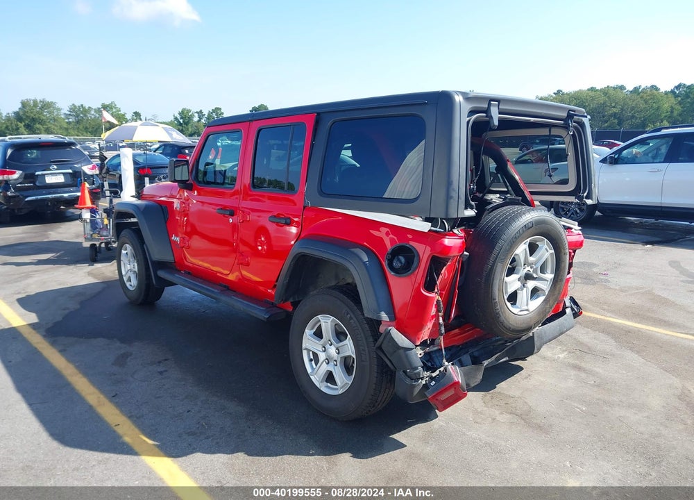 2021 JEEP WRANGLER UNLIMITED SPORT S 4X4 VIN: 1C4HJXDN5MW510975