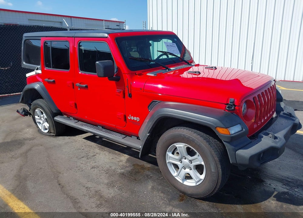 2021 JEEP WRANGLER UNLIMITED SPORT S 4X4 VIN: 1C4HJXDN5MW510975