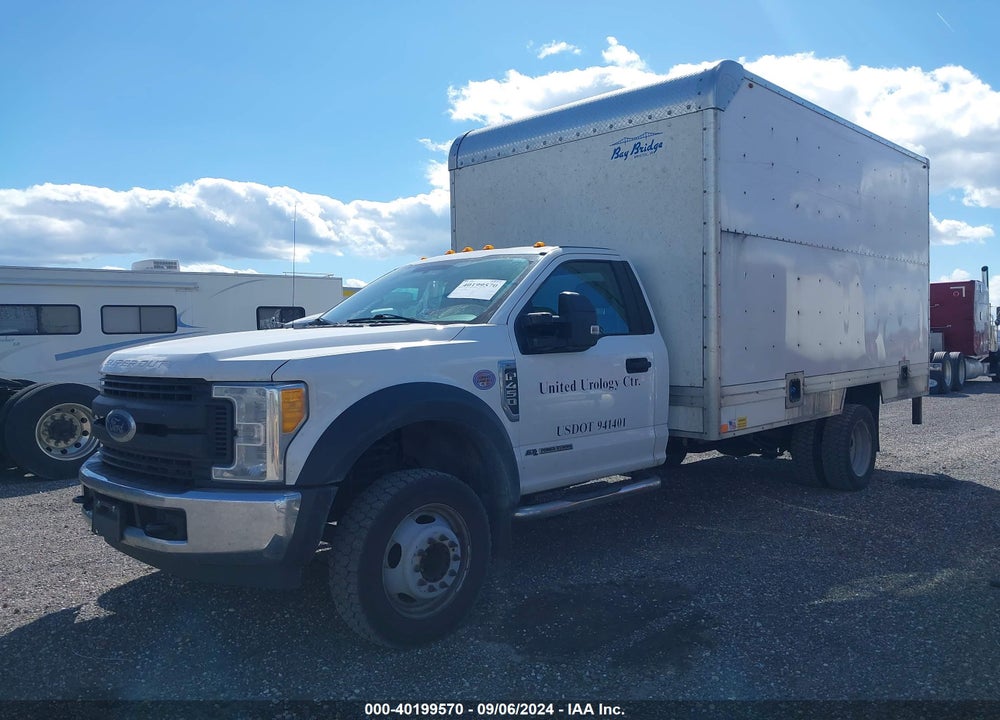 2017 FORD F-450 CHASSIS VIN: 1FDTF4GT4HEB74893