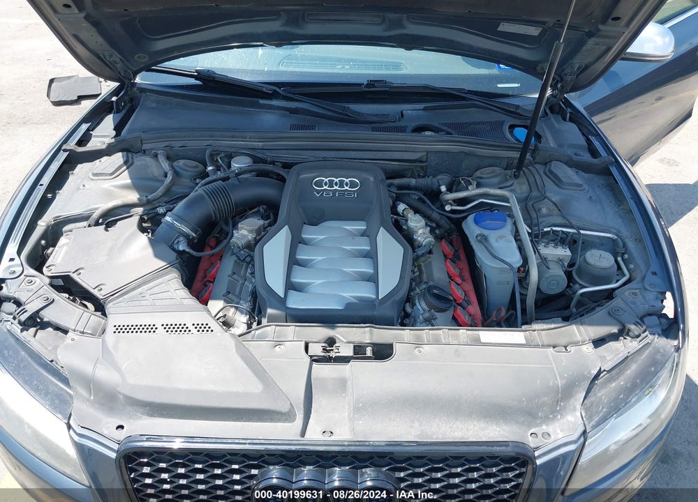 2009 AUDI S5 4.2L VIN: WAURV78T79A007029
