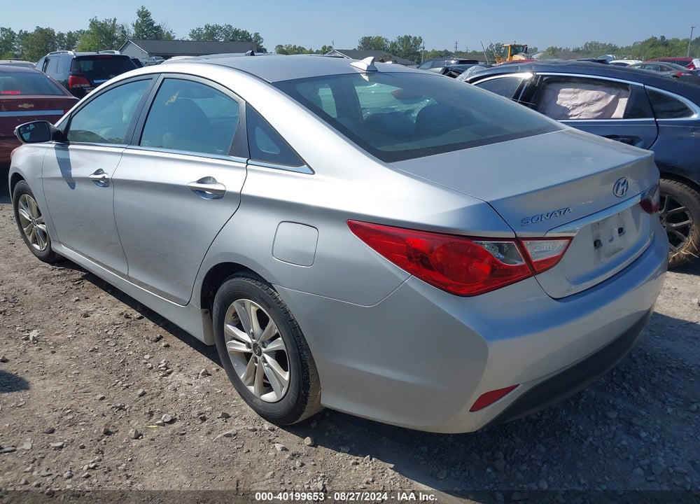 2014 HYUNDAI SONATA GLS VIN: 5NPEB4AC2EH924062