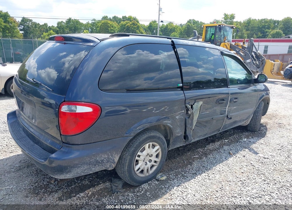 2007 DODGE GRAND CARAVAN SE VIN: 1D4GP24R77B137985