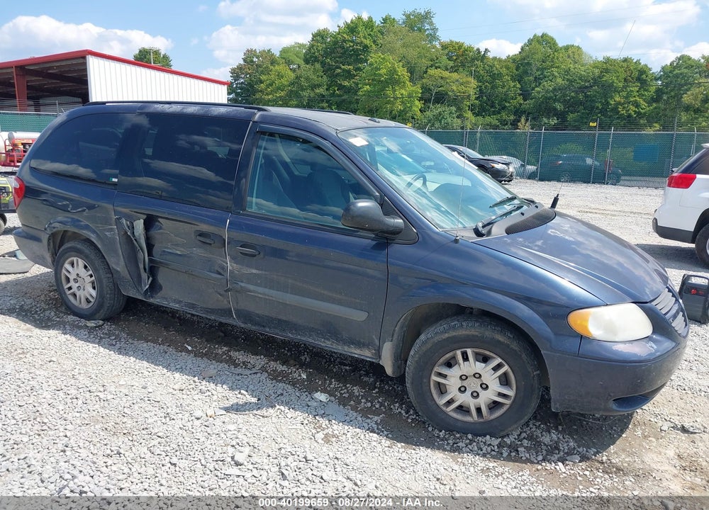 2007 DODGE GRAND CARAVAN SE VIN: 1D4GP24R77B137985