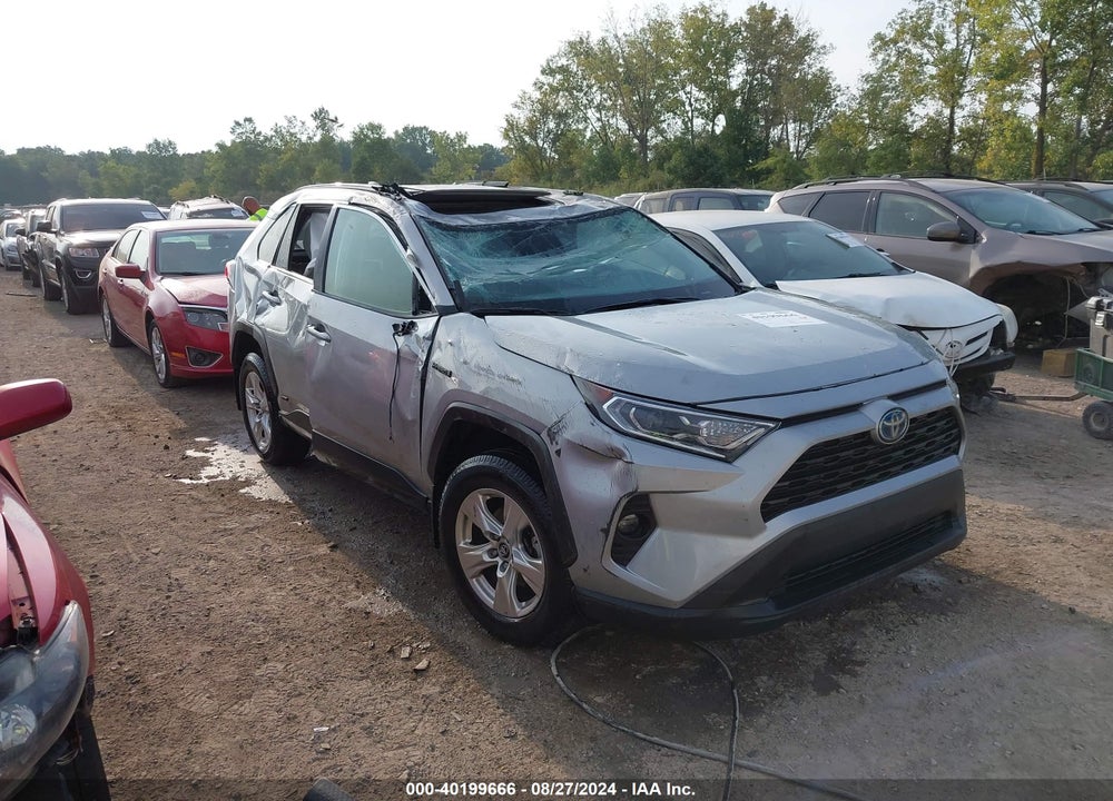 2020 TOYOTA RAV4 HYBRID XLE VIN: 2T3RWRFV1LW079157