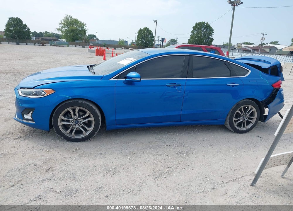 2020 FORD FUSION HYBRID TITANIUM VIN: 3FA6P0RU7LR100554