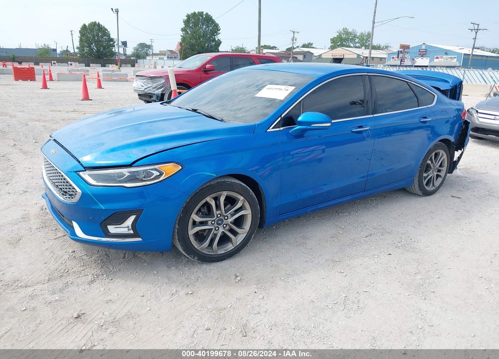 2020 FORD FUSION HYBRID TITANIUM VIN: 3FA6P0RU7LR100554