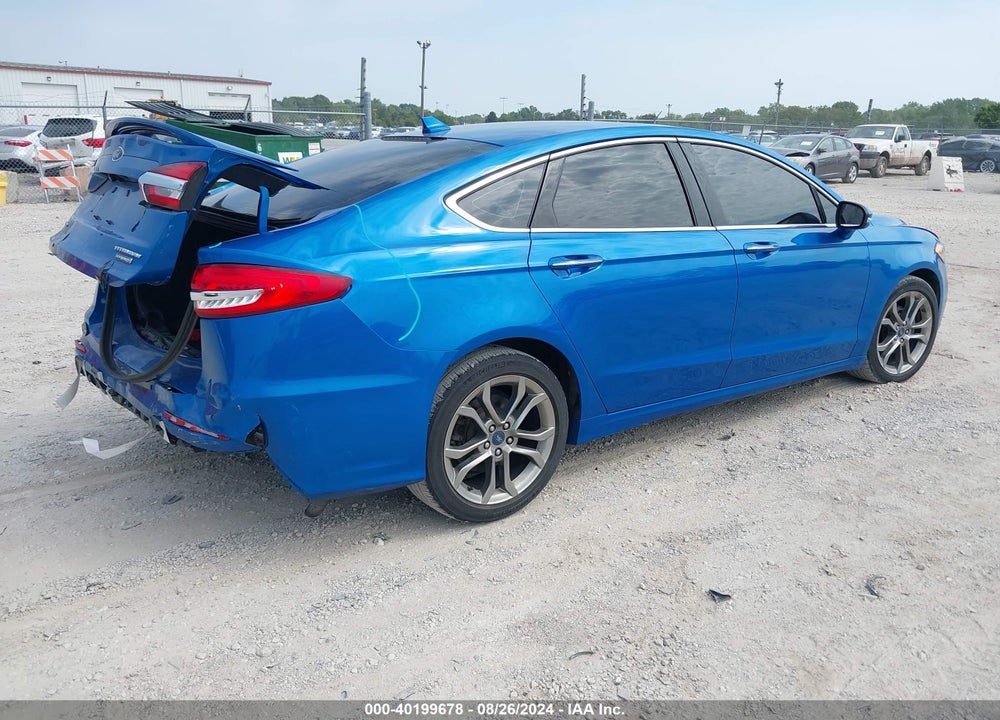 2020 FORD FUSION HYBRID TITANIUM VIN: 3FA6P0RU7LR100554