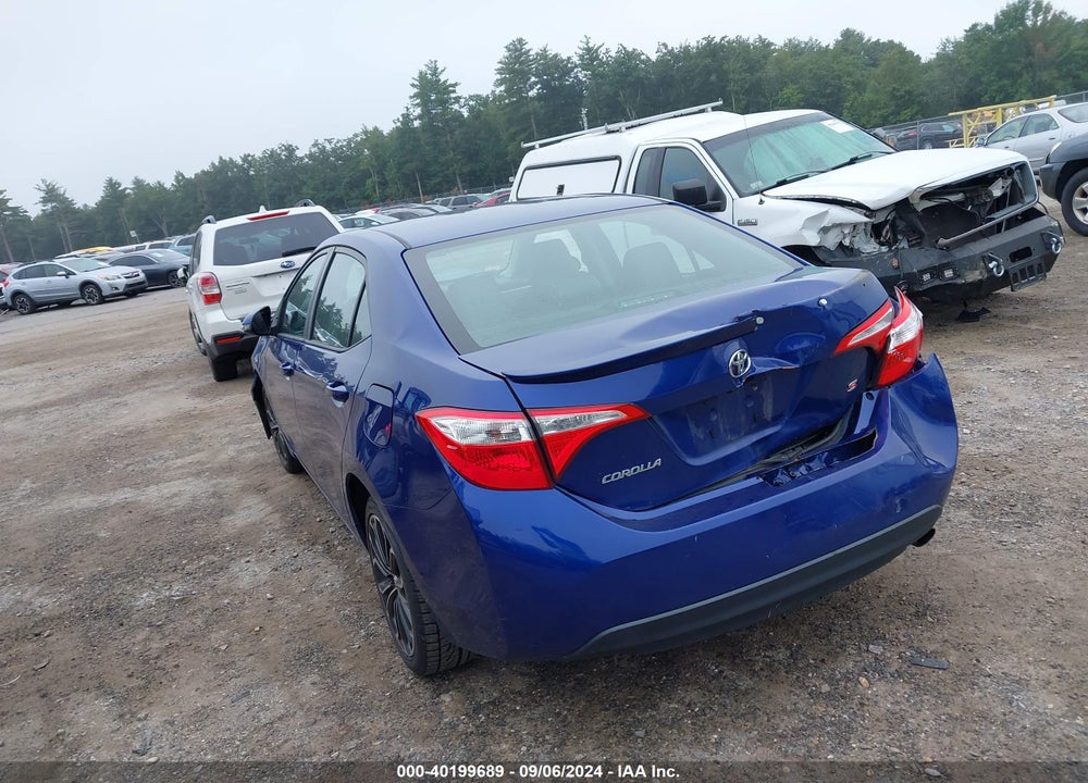 2015 TOYOTA COROLLA S PLUS VIN: 2T1BURHE3FC433862