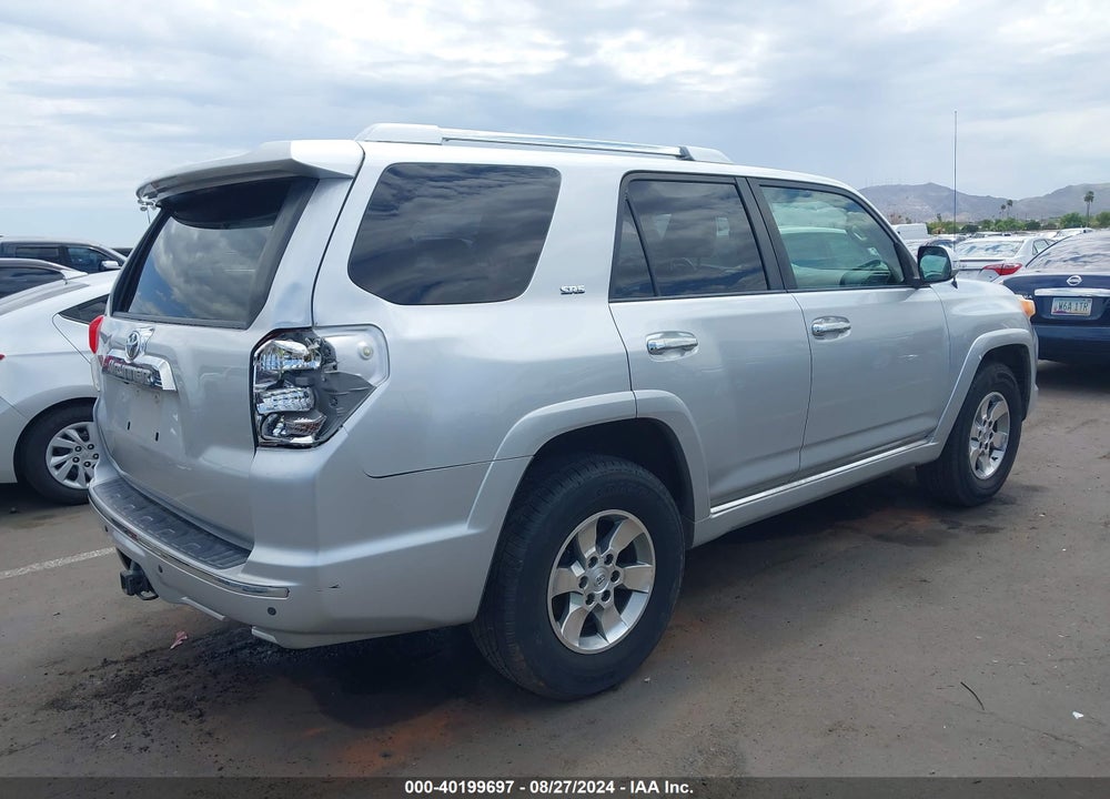 2010 TOYOTA 4RUNNER SR5 V6 VIN: JTEZU5JR5A5008360