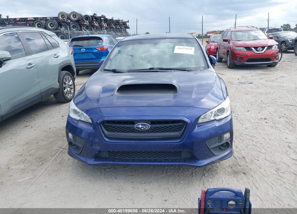 2017 SUBARU WRX VIN: JF1VA1B69H9814493