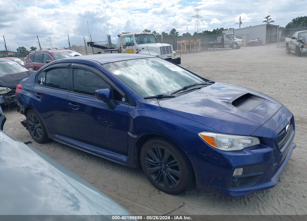 2017 SUBARU WRX VIN: JF1VA1B69H9814493