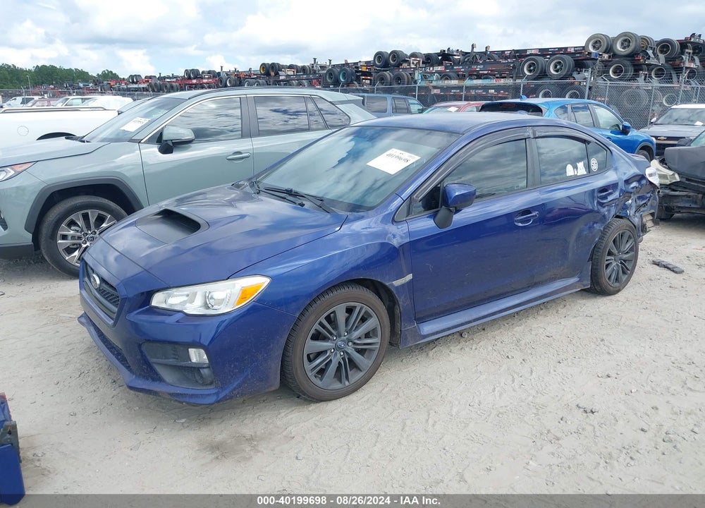 2017 SUBARU WRX VIN: JF1VA1B69H9814493