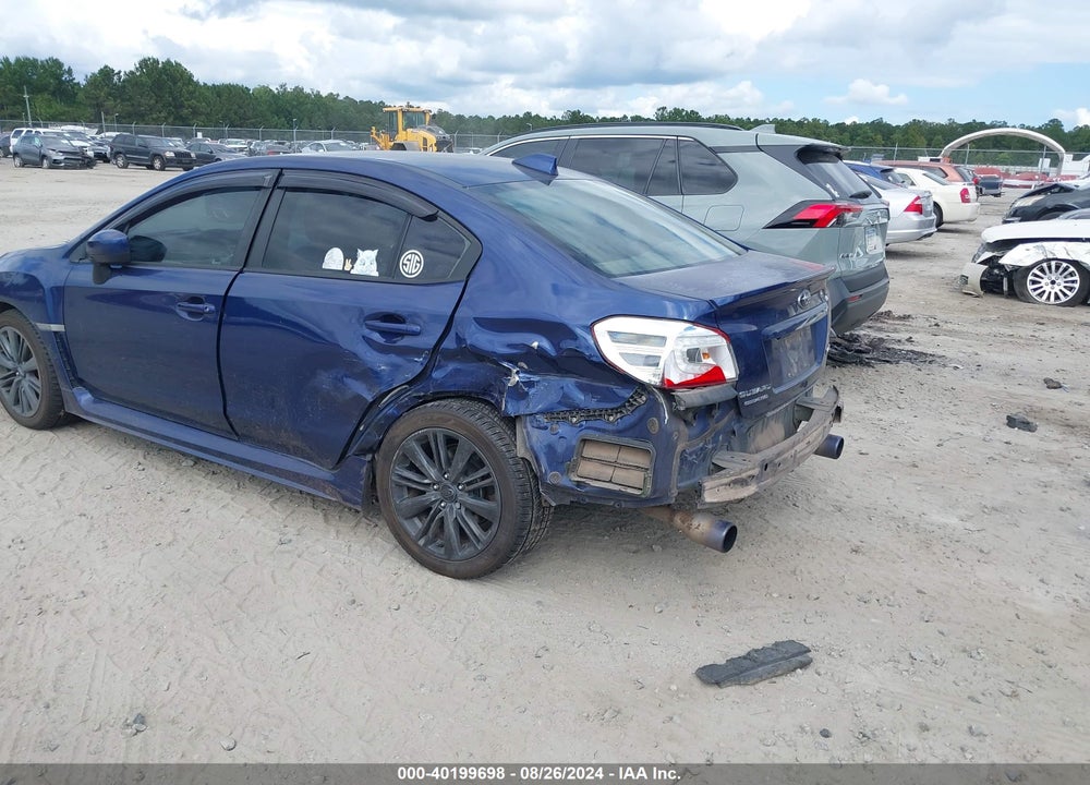 2017 SUBARU WRX VIN: JF1VA1B69H9814493