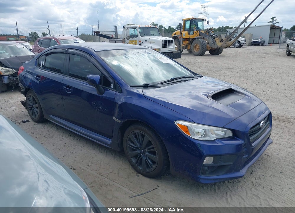 2017 SUBARU WRX VIN: JF1VA1B69H9814493