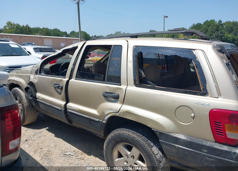 2000 JEEP GRAND CHEROKEE LAREDO VIN: 1J4GW48S8YC232795