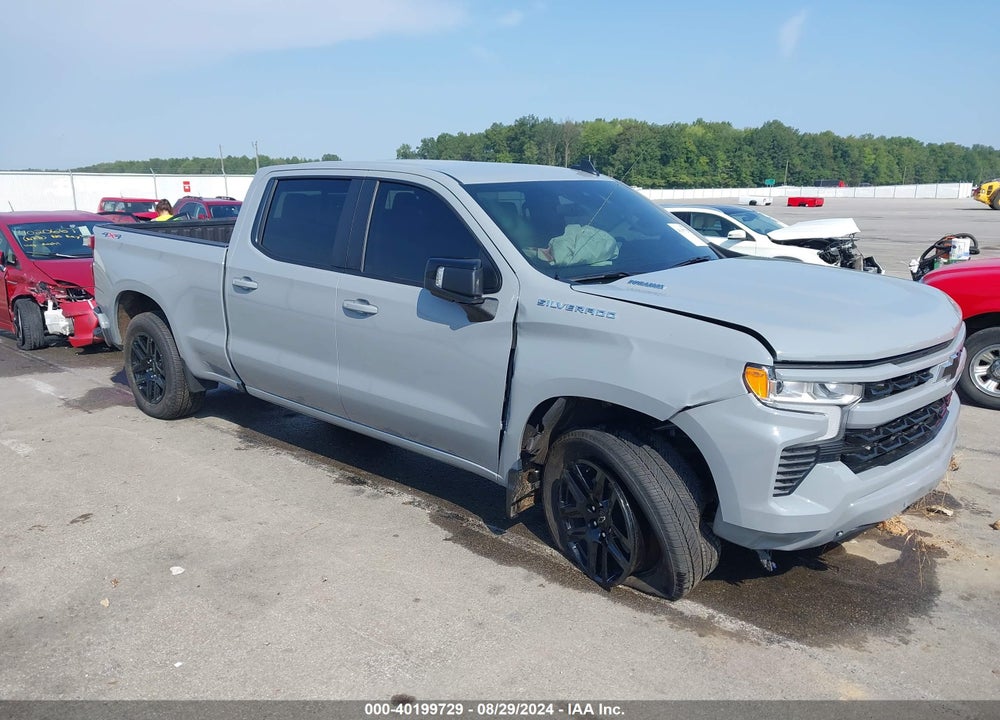 2024 CHEVROLET SILVERADO 1500 4WD STANDARD BED RST VIN: 1GCUDEE87RZ303450