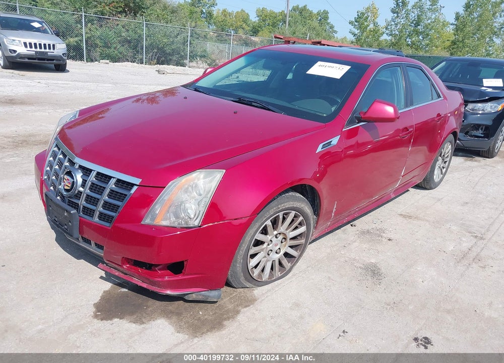 2012 CADILLAC CTS LUXURY VIN: 1G6DG5E57C0108766