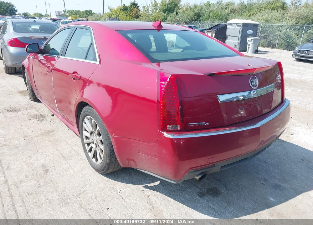 2012 CADILLAC CTS LUXURY VIN: 1G6DG5E57C0108766