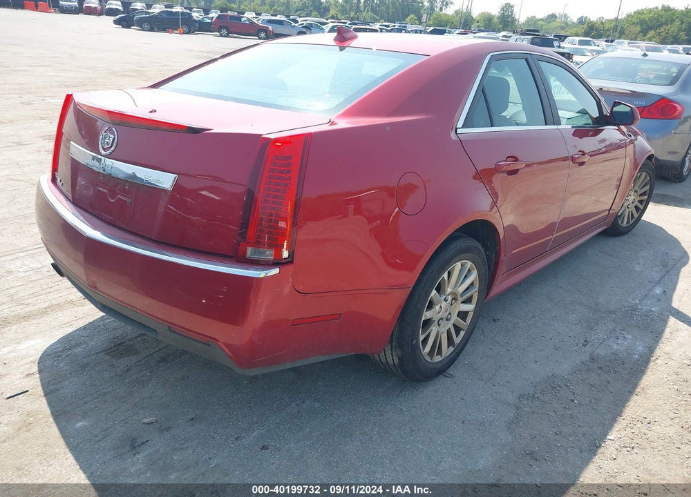 2012 CADILLAC CTS LUXURY VIN: 1G6DG5E57C0108766