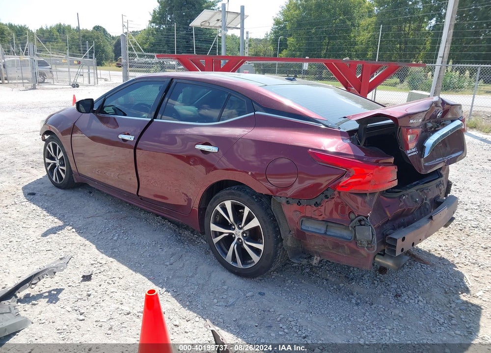 2016 NISSAN MAXIMA 3.5 SL VIN: 1N4AA6AP6GC406301