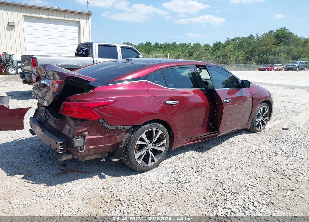 2016 NISSAN MAXIMA 3.5 SL VIN: 1N4AA6AP6GC406301