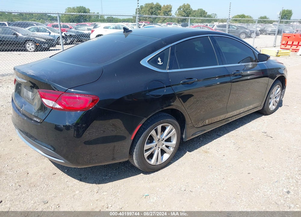 2017 CHRYSLER 200 LIMITED PLATINUM VIN: 1C3CCCAB9HN508704