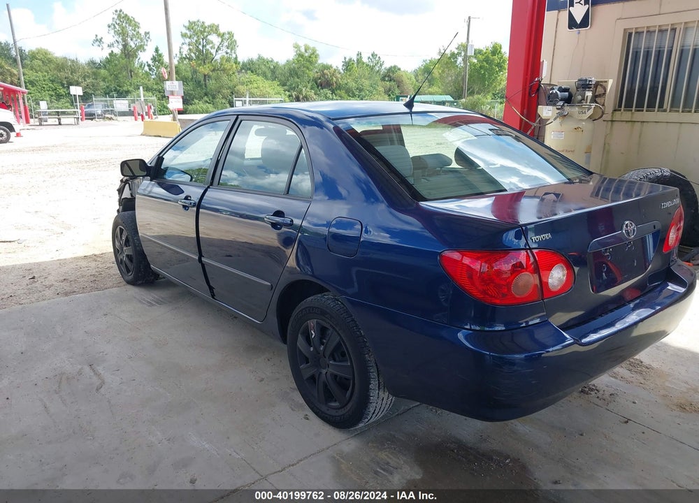 2006 TOYOTA COROLLA LE VIN: 2T1BR32E56C609480