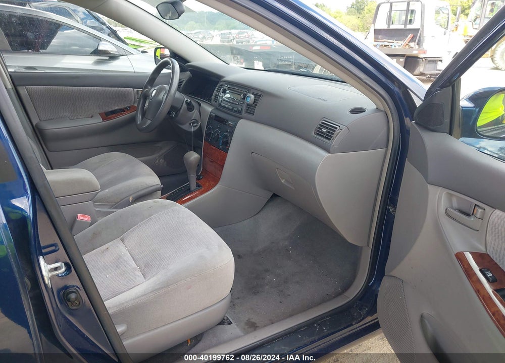2006 TOYOTA COROLLA LE VIN: 2T1BR32E56C609480