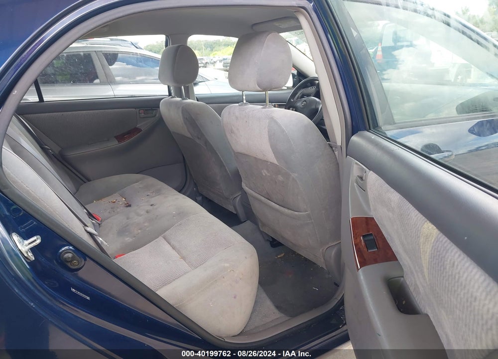 2006 TOYOTA COROLLA LE VIN: 2T1BR32E56C609480