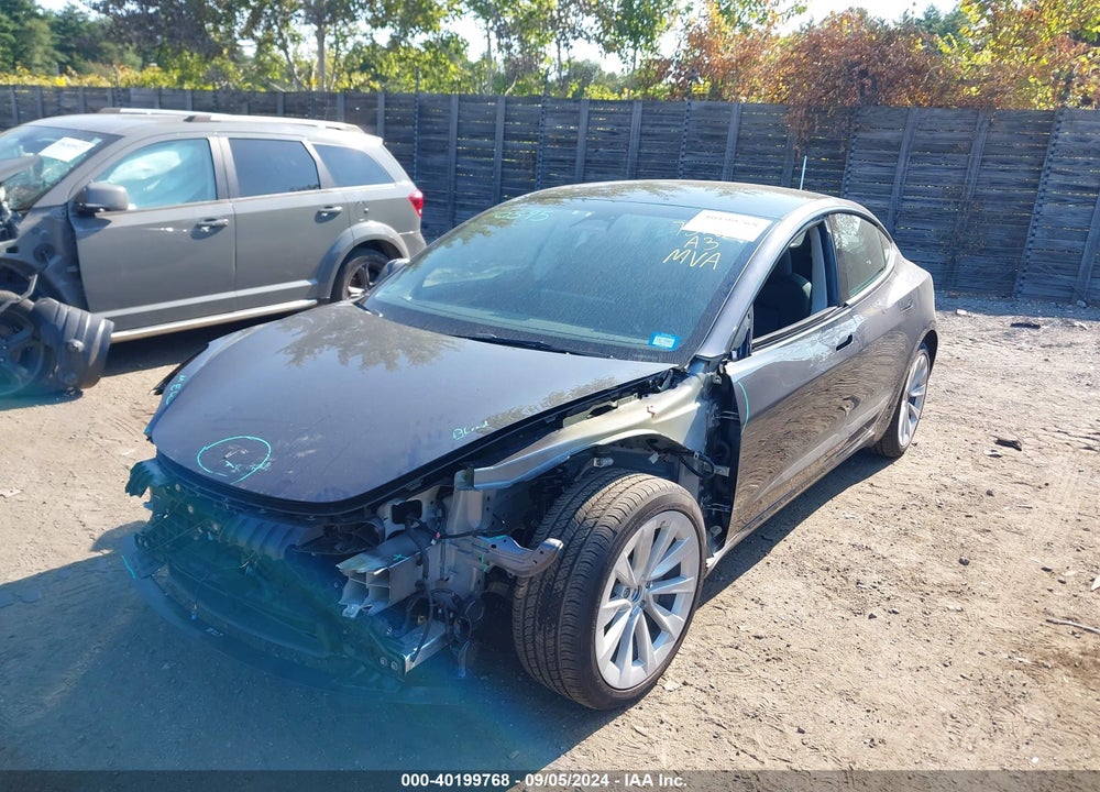 2023 TESLA MODEL 3 LONG RANGE DUAL MOTOR ALL-WHEEL DRIVE VIN: 5YJ3E1EB8PF710743