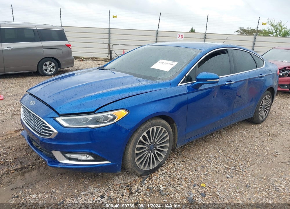 2018 FORD FUSION TITANIUM VIN: 3FA6P0D99JR159122