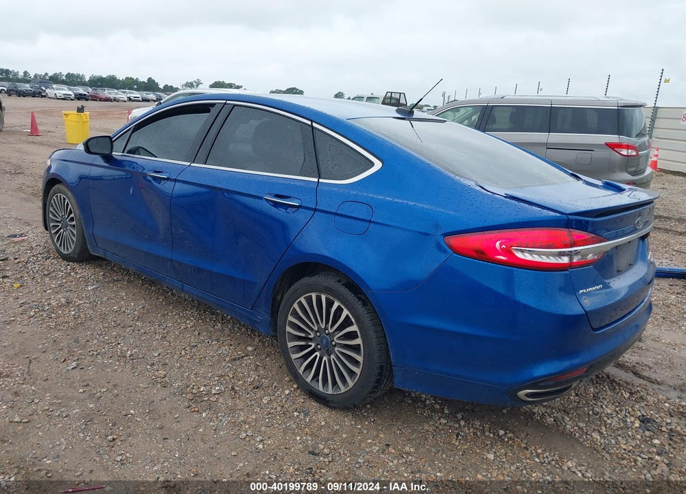 2018 FORD FUSION TITANIUM VIN: 3FA6P0D99JR159122