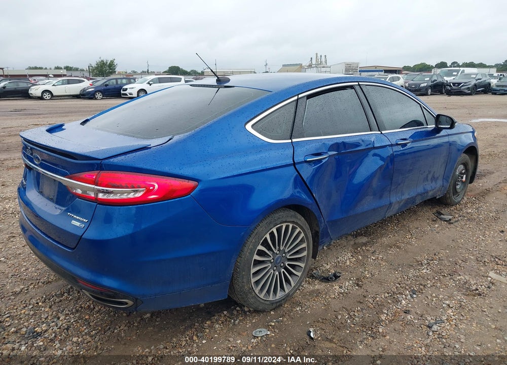 2018 FORD FUSION TITANIUM VIN: 3FA6P0D99JR159122