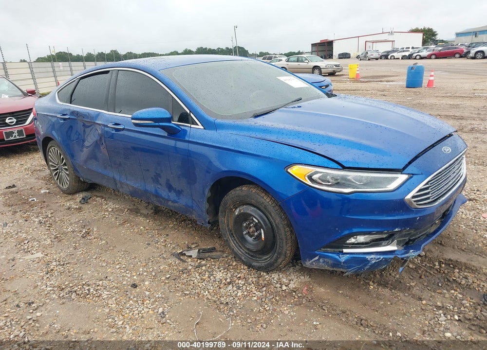 2018 FORD FUSION TITANIUM VIN: 3FA6P0D99JR159122