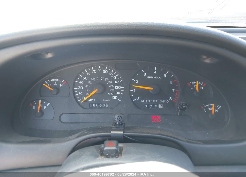 1998 FORD MUSTANG GT VIN: 1FAFP45X1WF182113