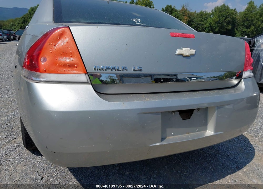 2008 CHEVROLET IMPALA LS VIN: 2G1WB58N081296826