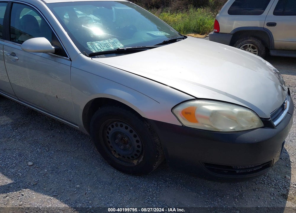 2008 CHEVROLET IMPALA LS VIN: 2G1WB58N081296826