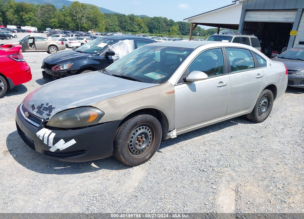 2008 CHEVROLET IMPALA LS VIN: 2G1WB58N081296826