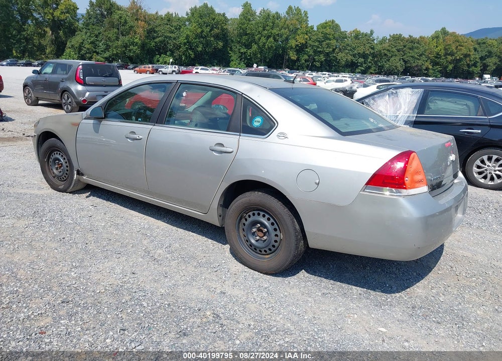 2008 CHEVROLET IMPALA LS VIN: 2G1WB58N081296826