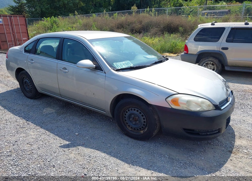 2008 CHEVROLET IMPALA LS VIN: 2G1WB58N081296826