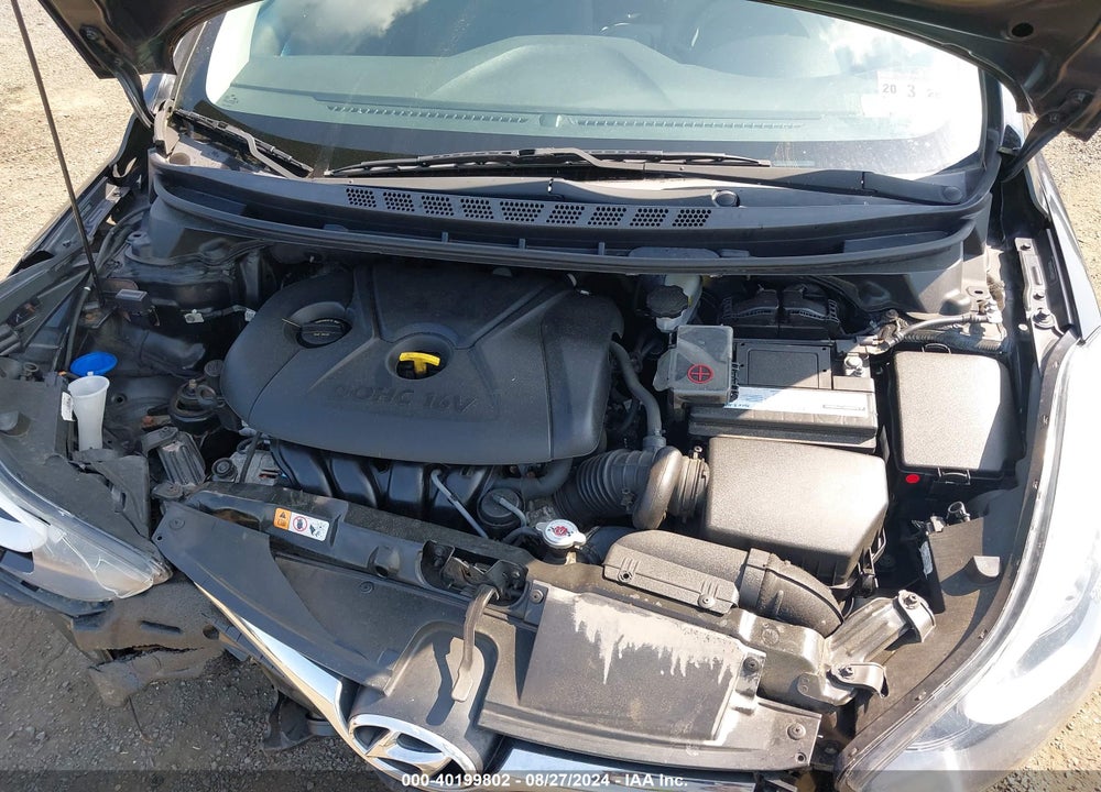 2014 HYUNDAI ELANTRA SE VIN: 5NPDH4AE1EH483021