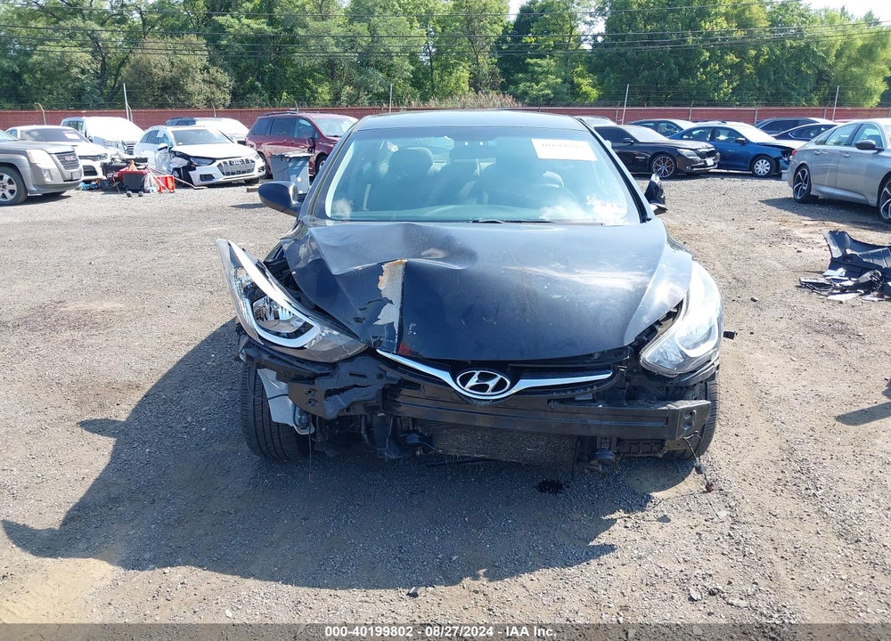 2014 HYUNDAI ELANTRA SE VIN: 5NPDH4AE1EH483021