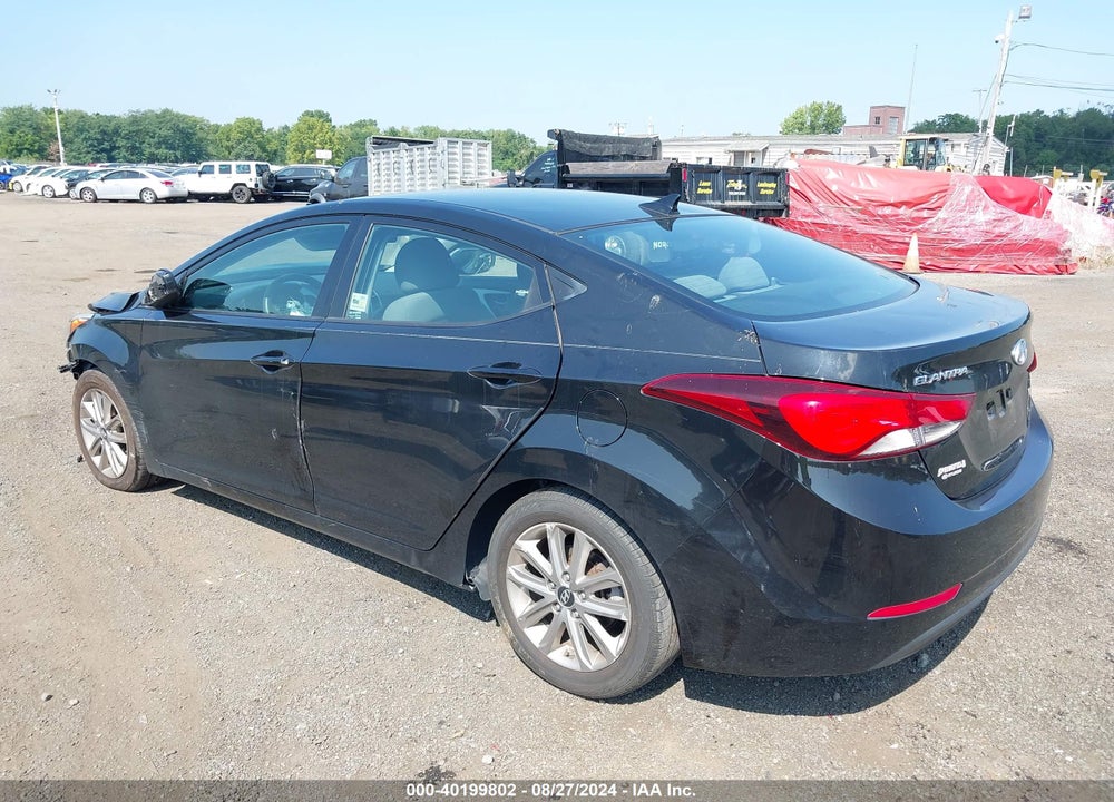 2014 HYUNDAI ELANTRA SE VIN: 5NPDH4AE1EH483021