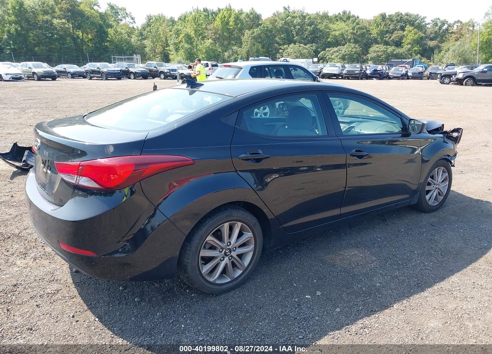 2014 HYUNDAI ELANTRA SE VIN: 5NPDH4AE1EH483021