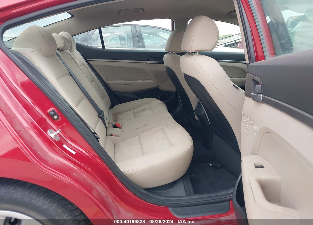 2017 HYUNDAI ELANTRA SE VIN: KMHD74LF5HU319849