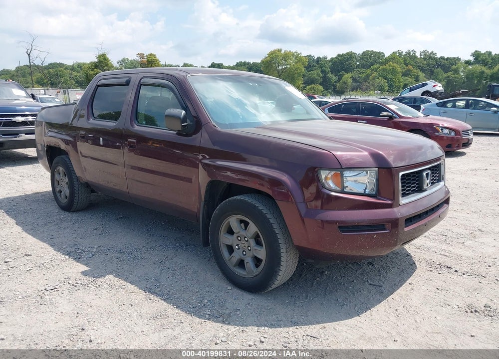 2007 HONDA RIDGELINE RTX VIN: 2HJYK16387H548544
