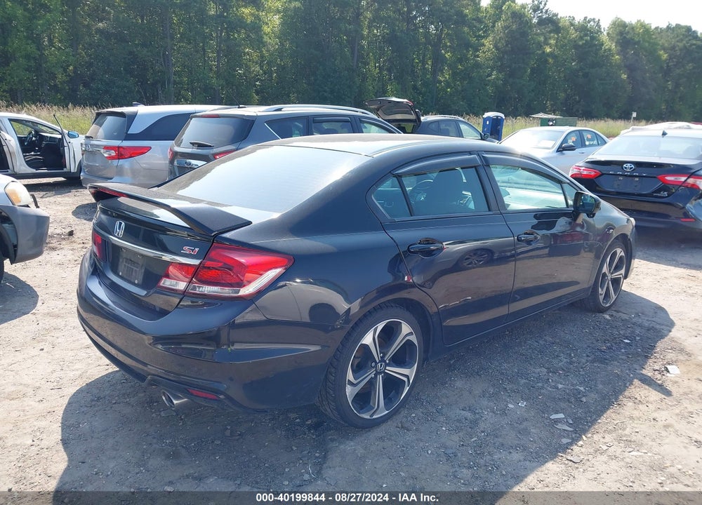 2014 HONDA CIVIC SI VIN: 2HGFB6E52EH704622