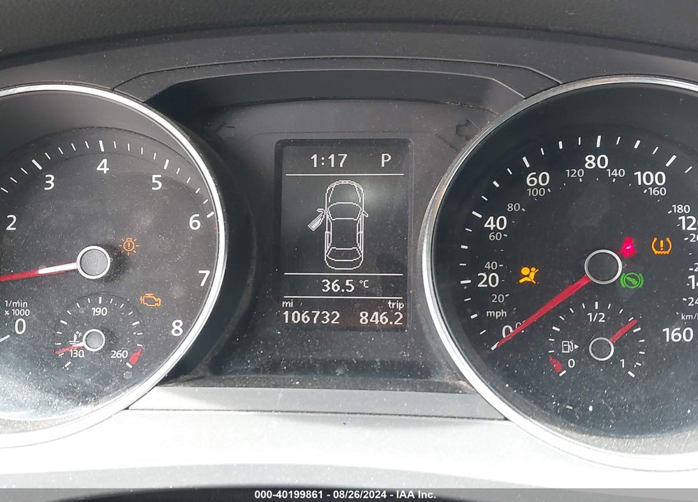 2017 VOLKSWAGEN JETTA 1.4T SE VIN: 3VWDB7AJ6HM203119