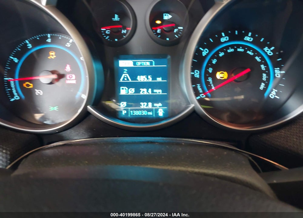 2014 CHEVROLET CRUZE 1LT AUTO VIN: 1G1PC5SBXE7273889