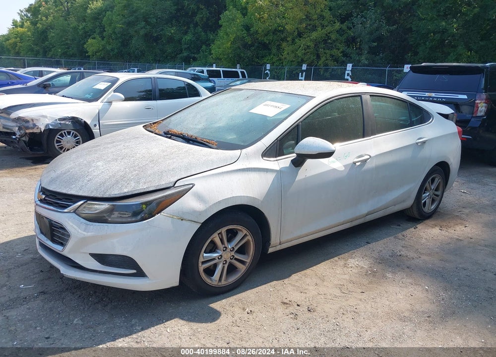 2016 CHEVROLET CRUZE LT AUTO VIN: 1G1BE5SM9G7324291